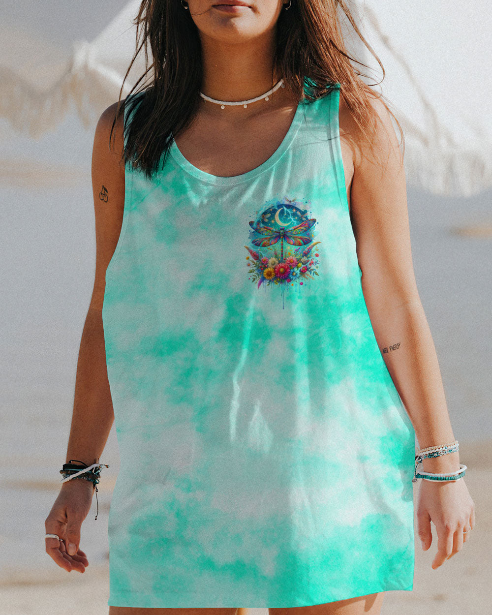 I AM THE STORM DRAGONFLY FLORAL ALL OVER PRINT - TLTR2511232