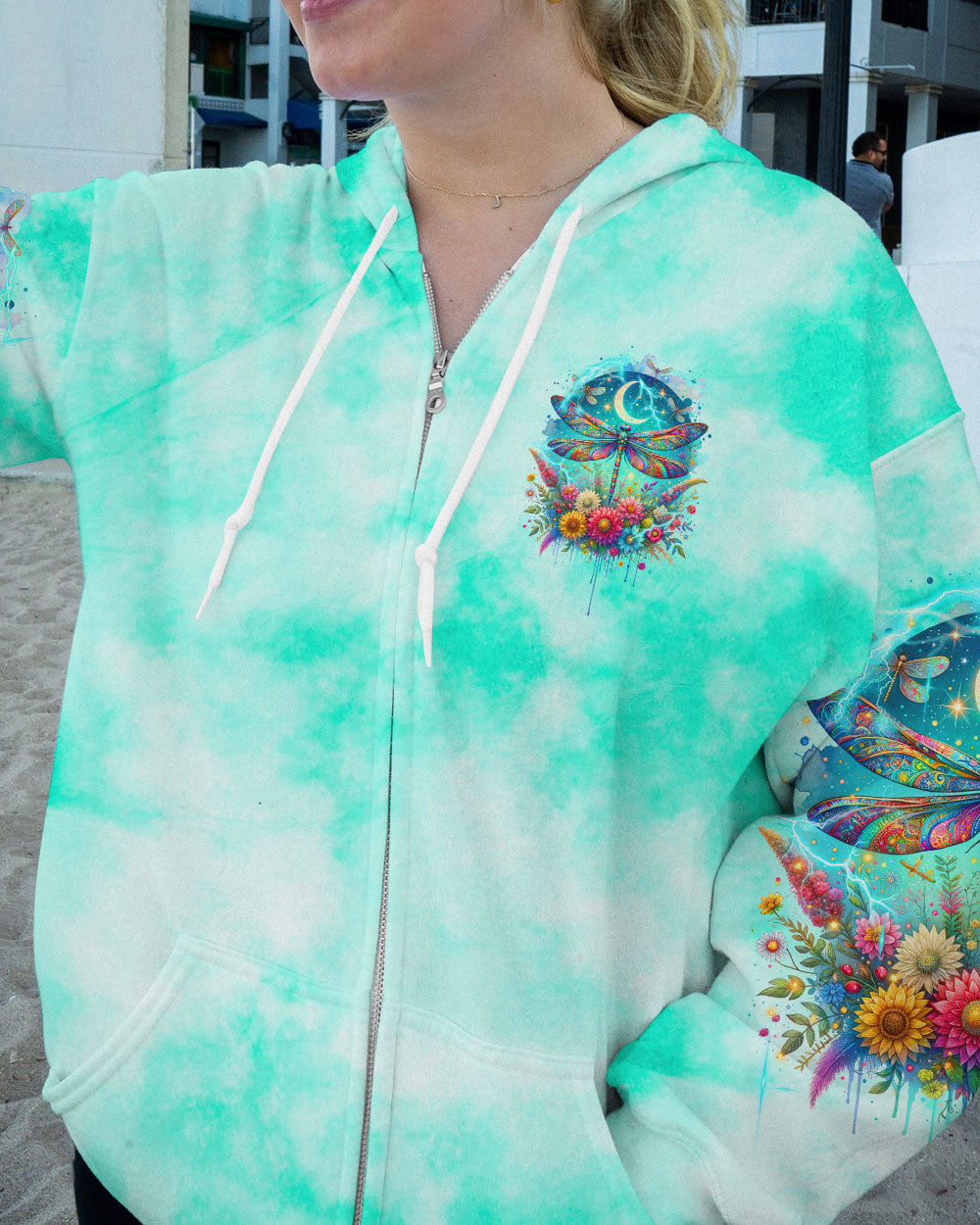 I AM THE STORM DRAGONFLY FLORAL ALL OVER PRINT - TLTR2511232