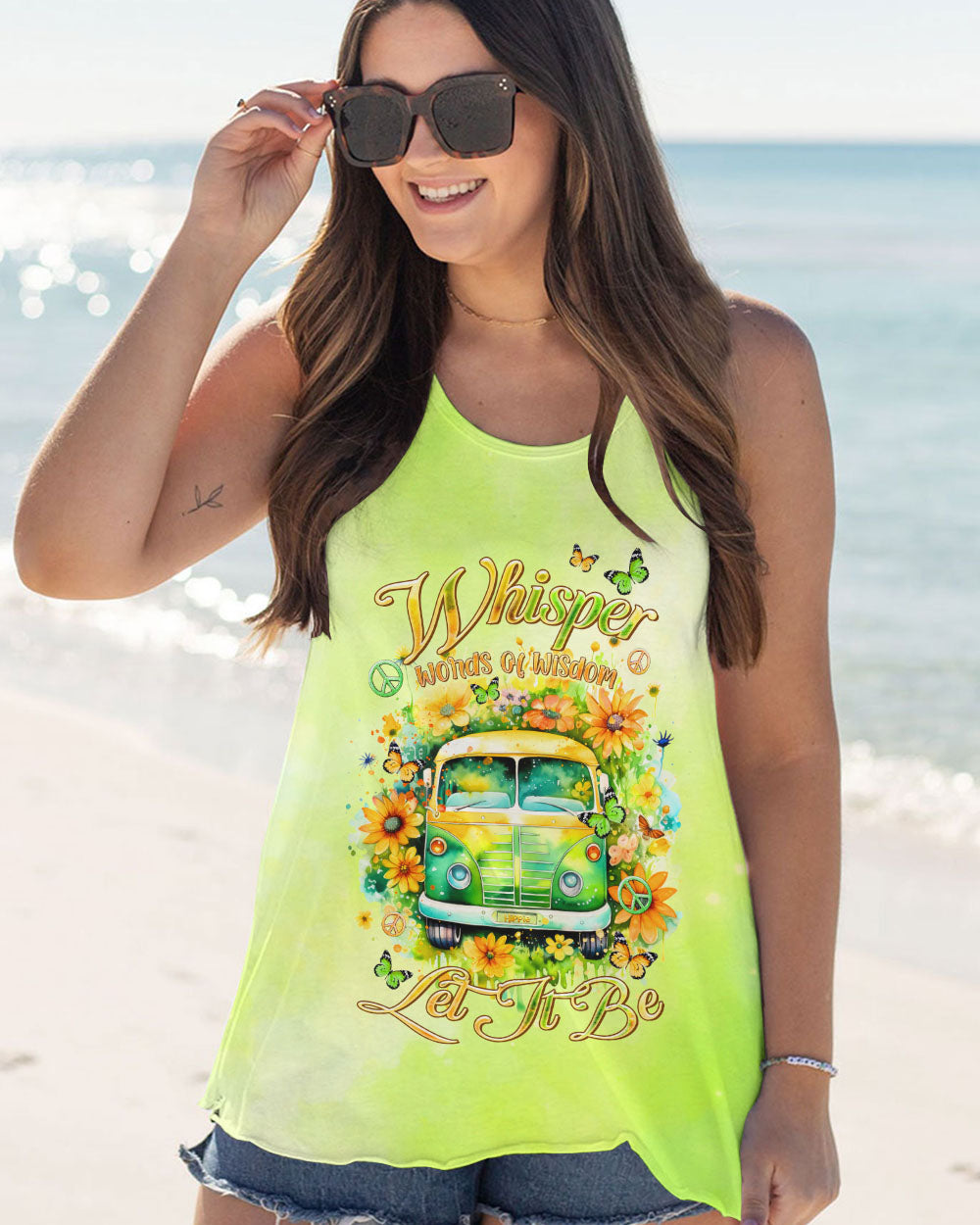 WHISPER WORDS OF WISDOM FLORAL BUS ALL OVER PRINT - TLTR2512232