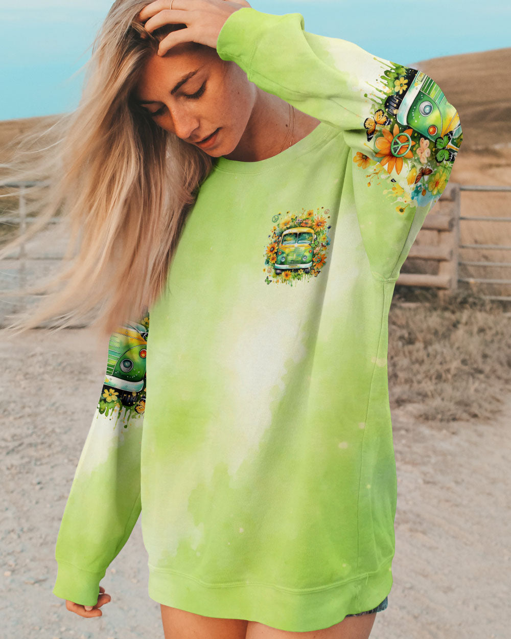 WHISPER WORDS OF WISDOM FLORAL BUS ALL OVER PRINT - TLTR2512232