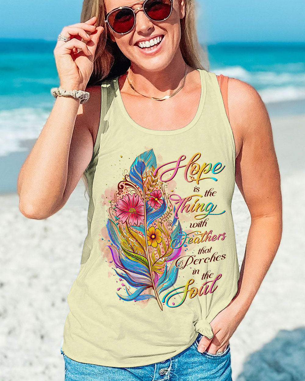 HOPE IS THE THING WITH FEATHERS ALL OVER PRINT - TLTR2606232