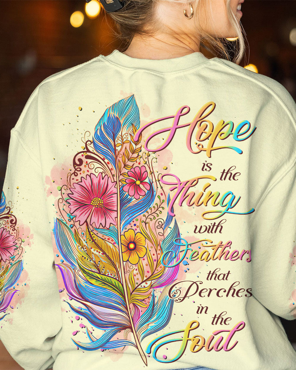 HOPE IS THE THING WITH FEATHERS ALL OVER PRINT - TLTR2606232