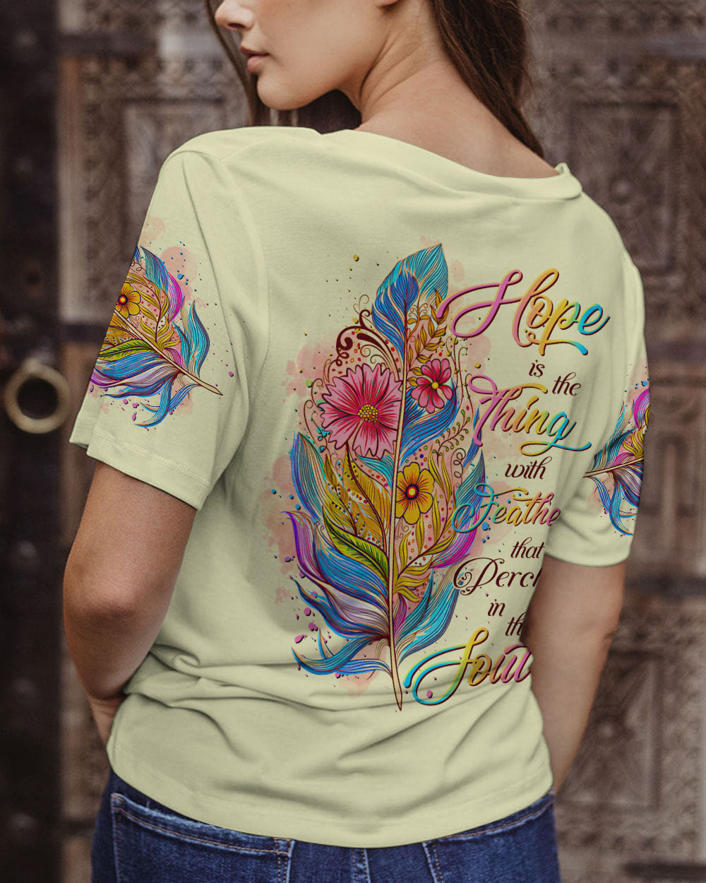 HOPE IS THE THING WITH FEATHERS ALL OVER PRINT - TLTR2606232