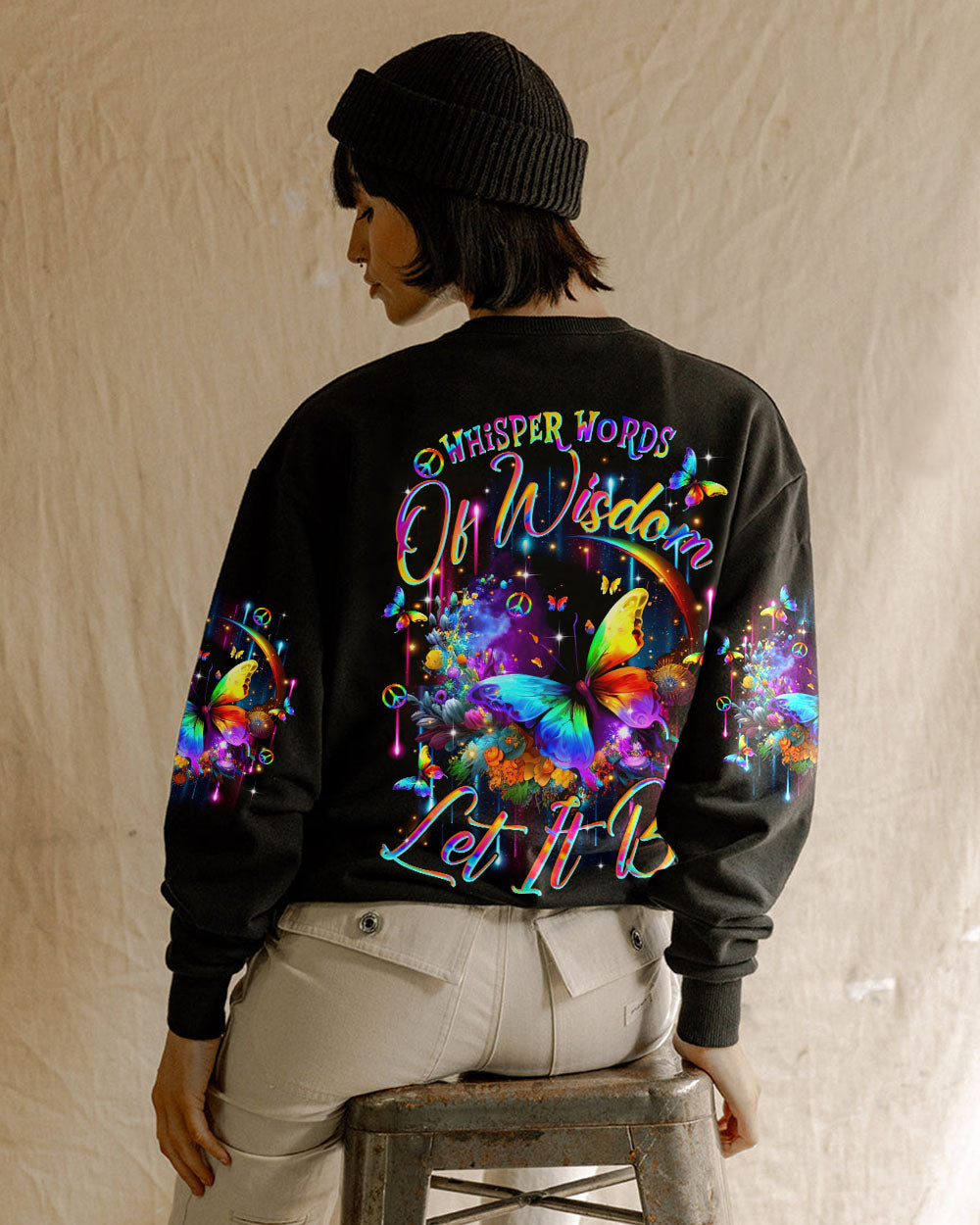 WHISPER WORDS OF WISDOM BUTTERFLY ALL OVER PRINT - TLTR2702254