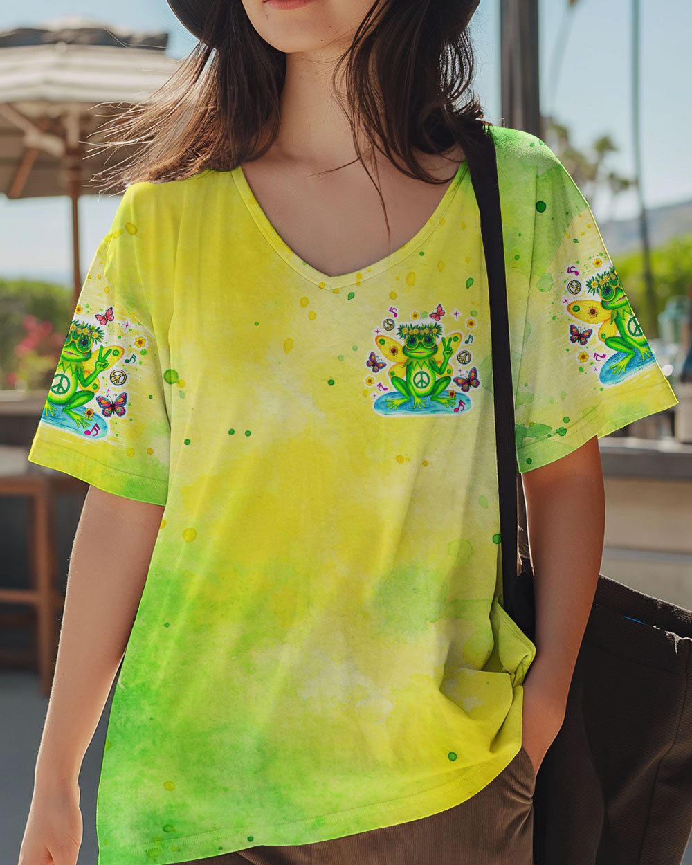 I BELIEVE THERE ARE ANGELS AMONG US FROG ALL OVER PRINT - TLTR2708243