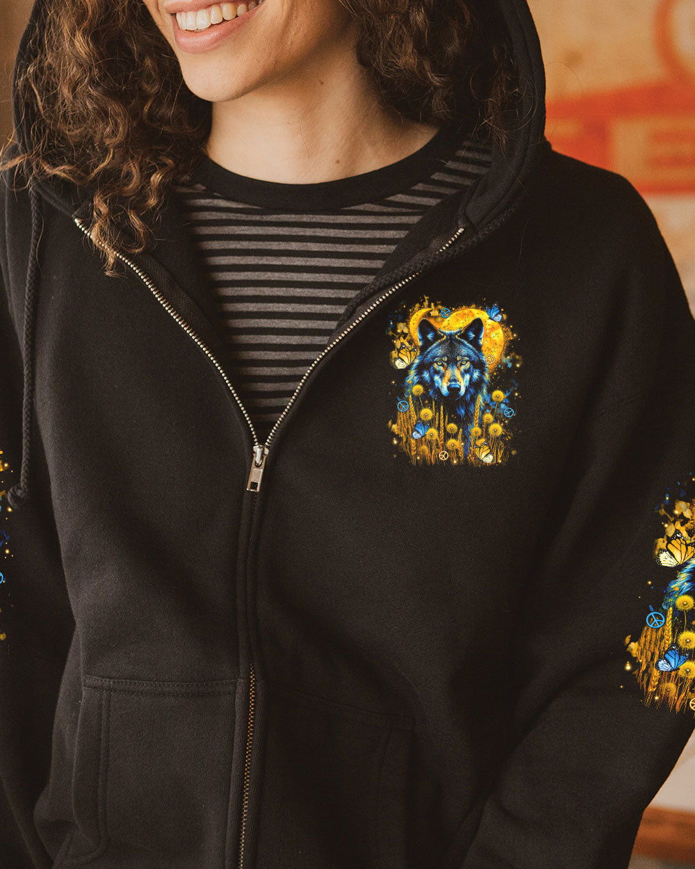 SPIRIT OF A WOLF ALL OVER PRINT - TLTR2709251