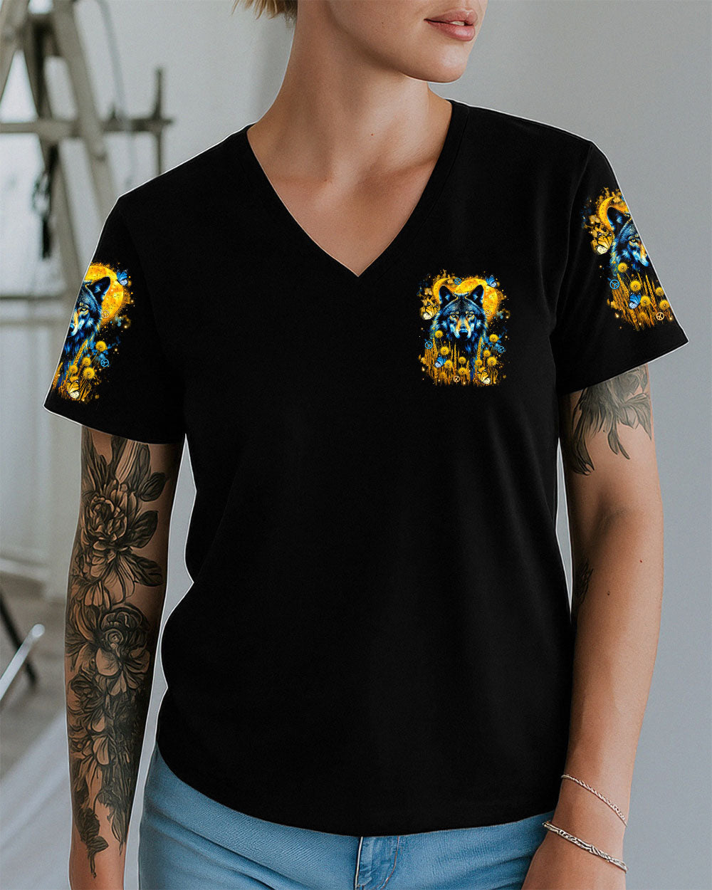 SPIRIT OF A WOLF ALL OVER PRINT - TLTR2709251