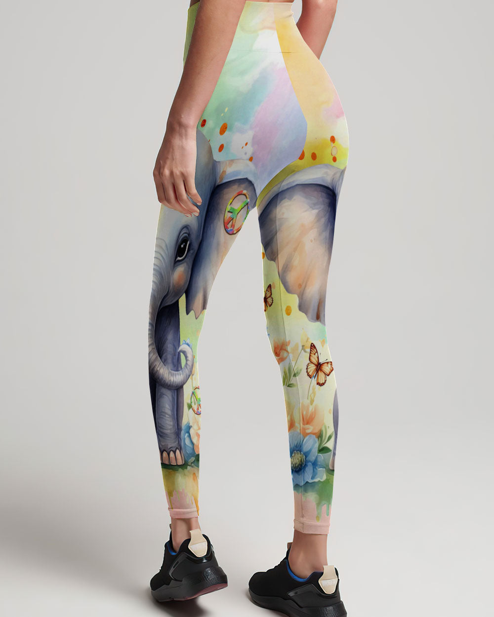 BE YOU THE WORLD WILL ADJUST ELEPHANT ALL OVER PRINT - TLTR2711233