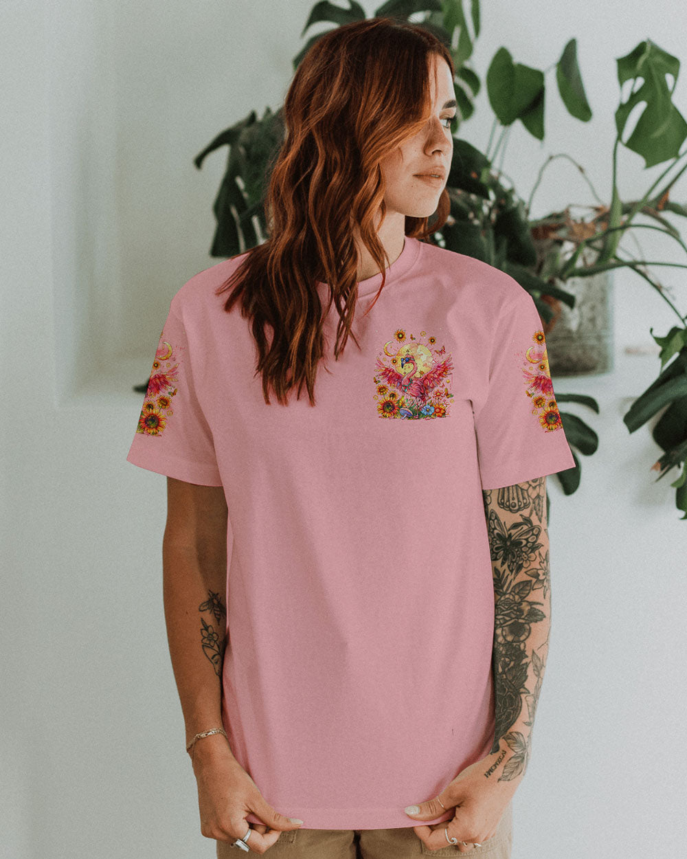 MAKE TODAY FLAMAZING FLAMINGO ALL OVER PRINT  - TLTR2711241