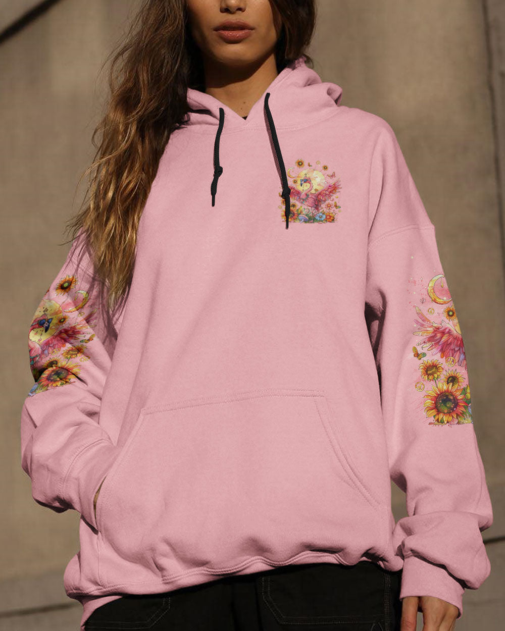 MAKE TODAY FLAMAZING FLAMINGO ALL OVER PRINT  - TLTR2711241