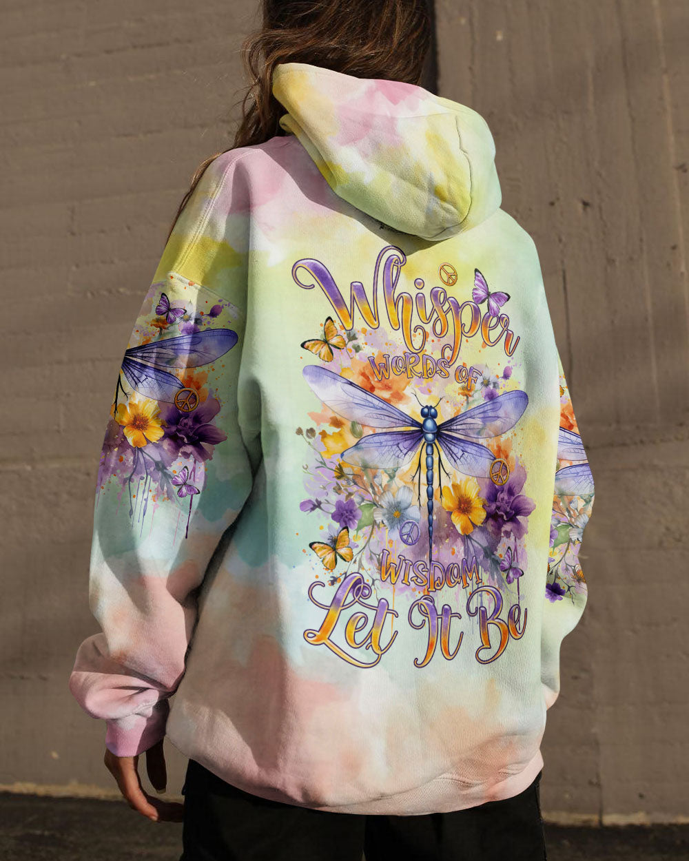 WHISPER WORDS OF WISDOM DRAGONFLY ALL OVER PRINT - TLTR2712235
