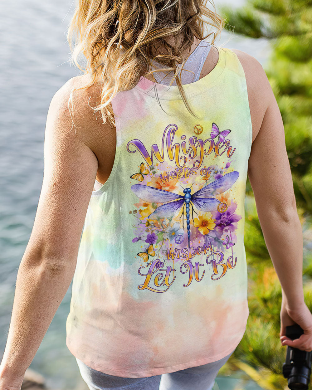 WHISPER WORDS OF WISDOM DRAGONFLY ALL OVER PRINT - TLTR2712235