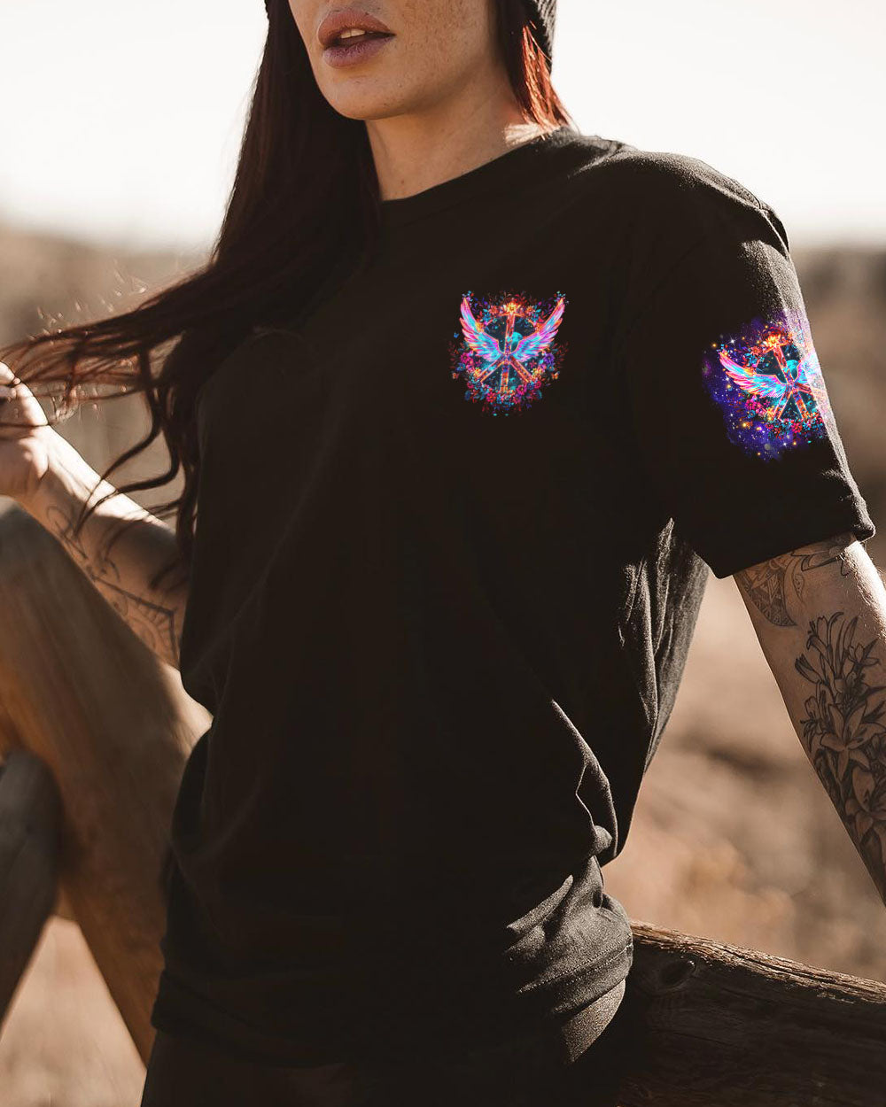 I BELIEVE THERE ARE ANGELS AMONG US WINGS ALL OVER PRINT - TLTR2712242