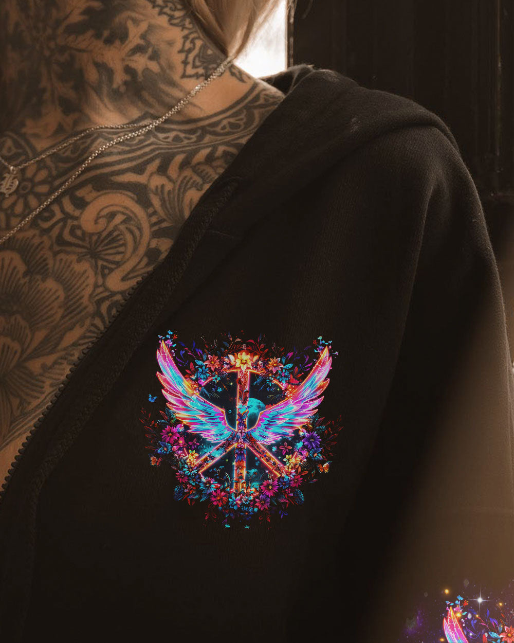 I BELIEVE THERE ARE ANGELS AMONG US WINGS ALL OVER PRINT - TLTR2712242
