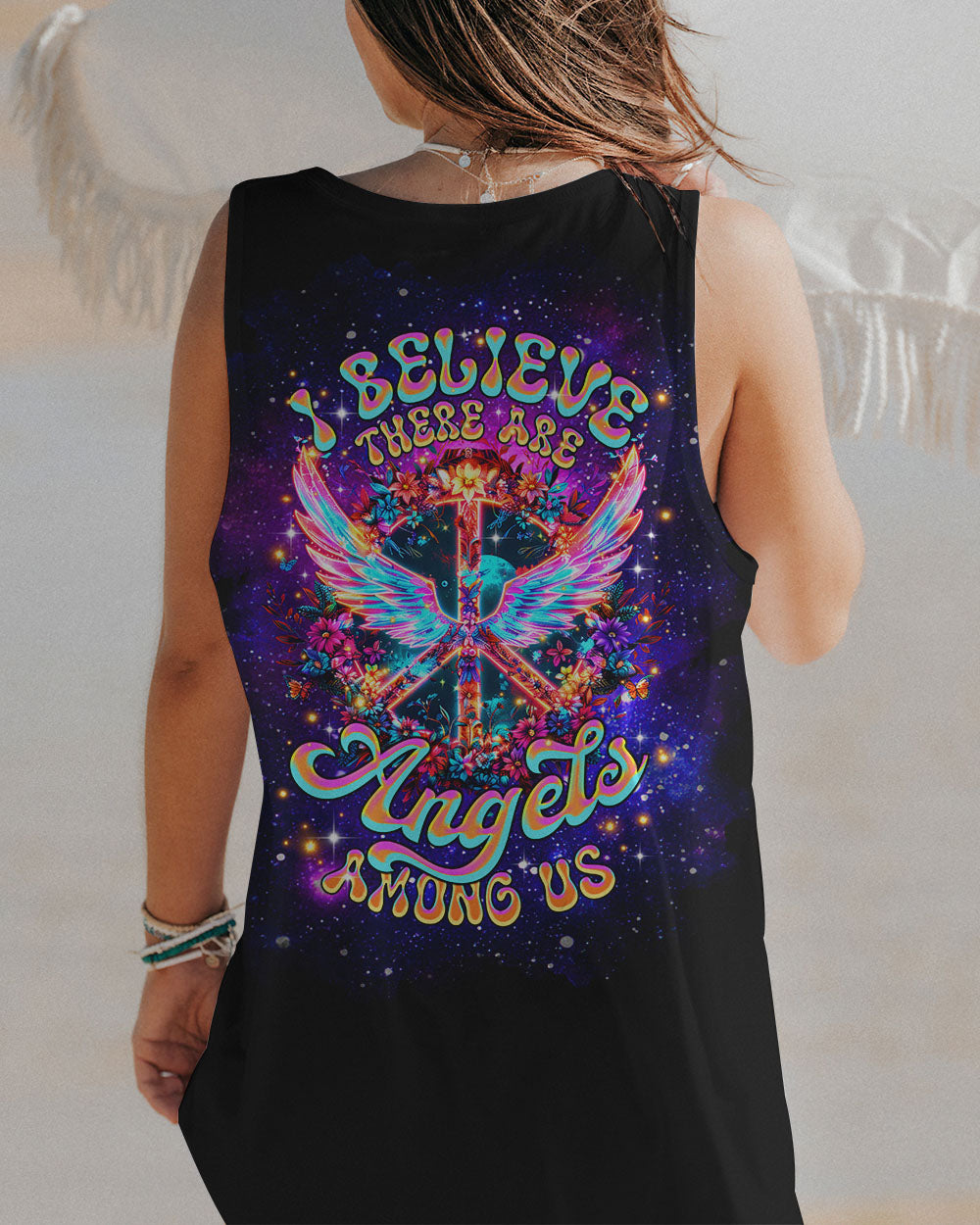 I BELIEVE THERE ARE ANGELS AMONG US WINGS ALL OVER PRINT - TLTR2712242