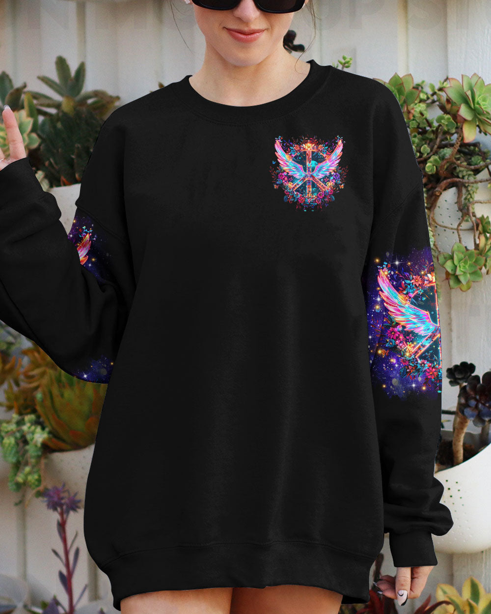 I BELIEVE THERE ARE ANGELS AMONG US WINGS ALL OVER PRINT - TLTR2712242