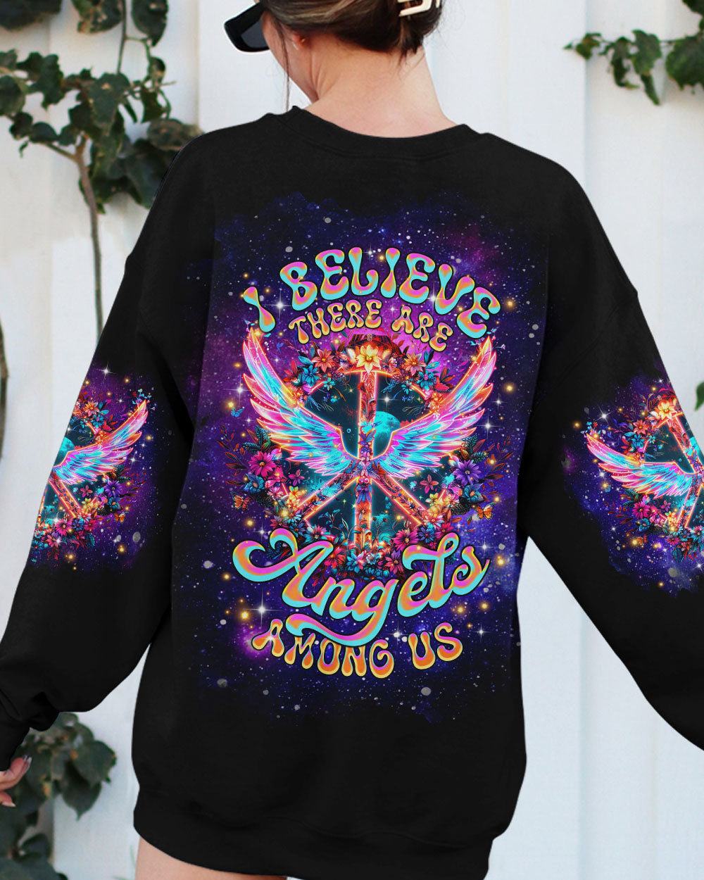I BELIEVE THERE ARE ANGELS AMONG US WINGS ALL OVER PRINT - TLTR2712242