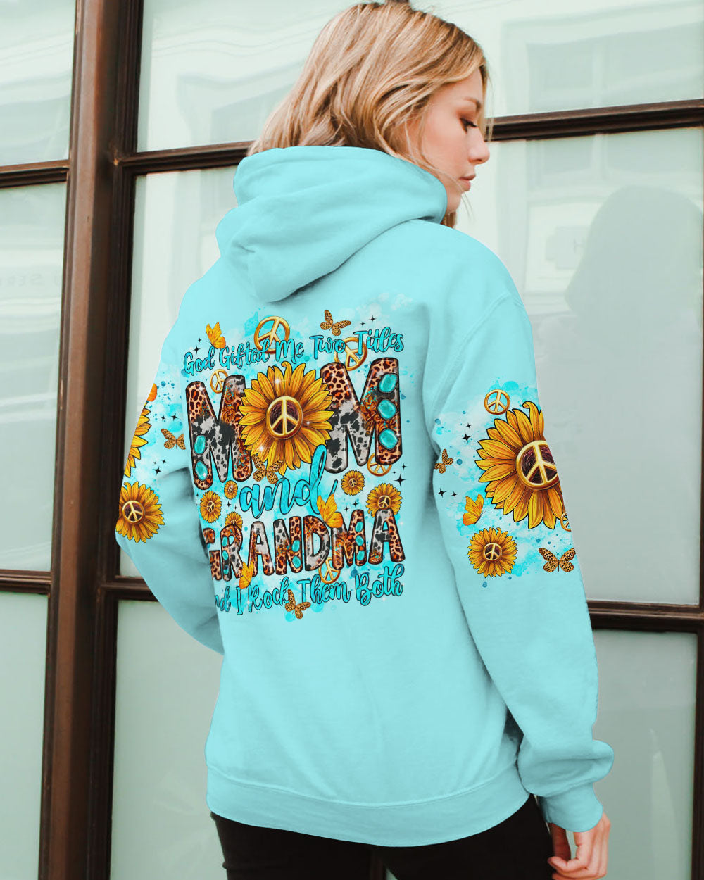 MOM AND GRANDMA SUNFLOWER ALL OVER PRINT - TLTR2802243