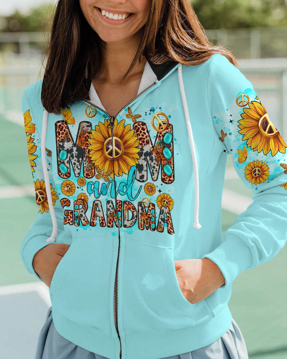 MOM AND GRANDMA SUNFLOWER ALL OVER PRINT - TLTR2802243