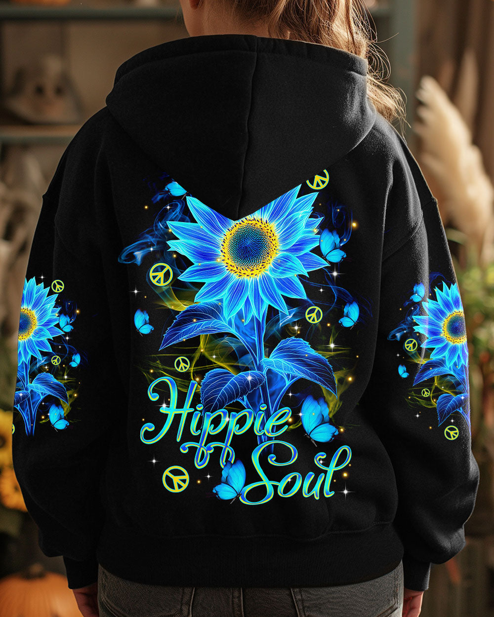 HIPPIE SOUL SUNFLOWER ALL OVER PRINT  - TLTR2802253