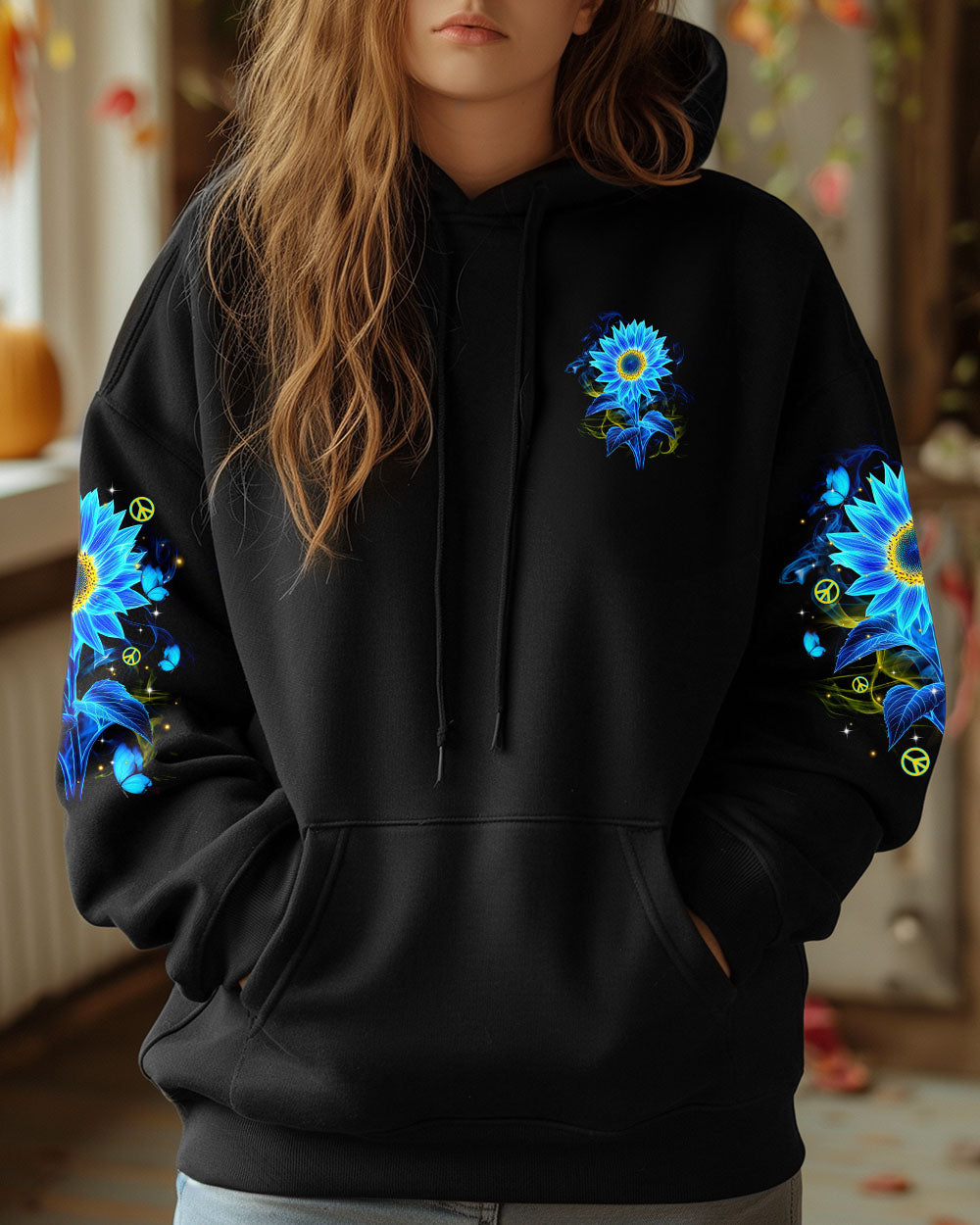 HIPPIE SOUL SUNFLOWER ALL OVER PRINT  - TLTR2802253