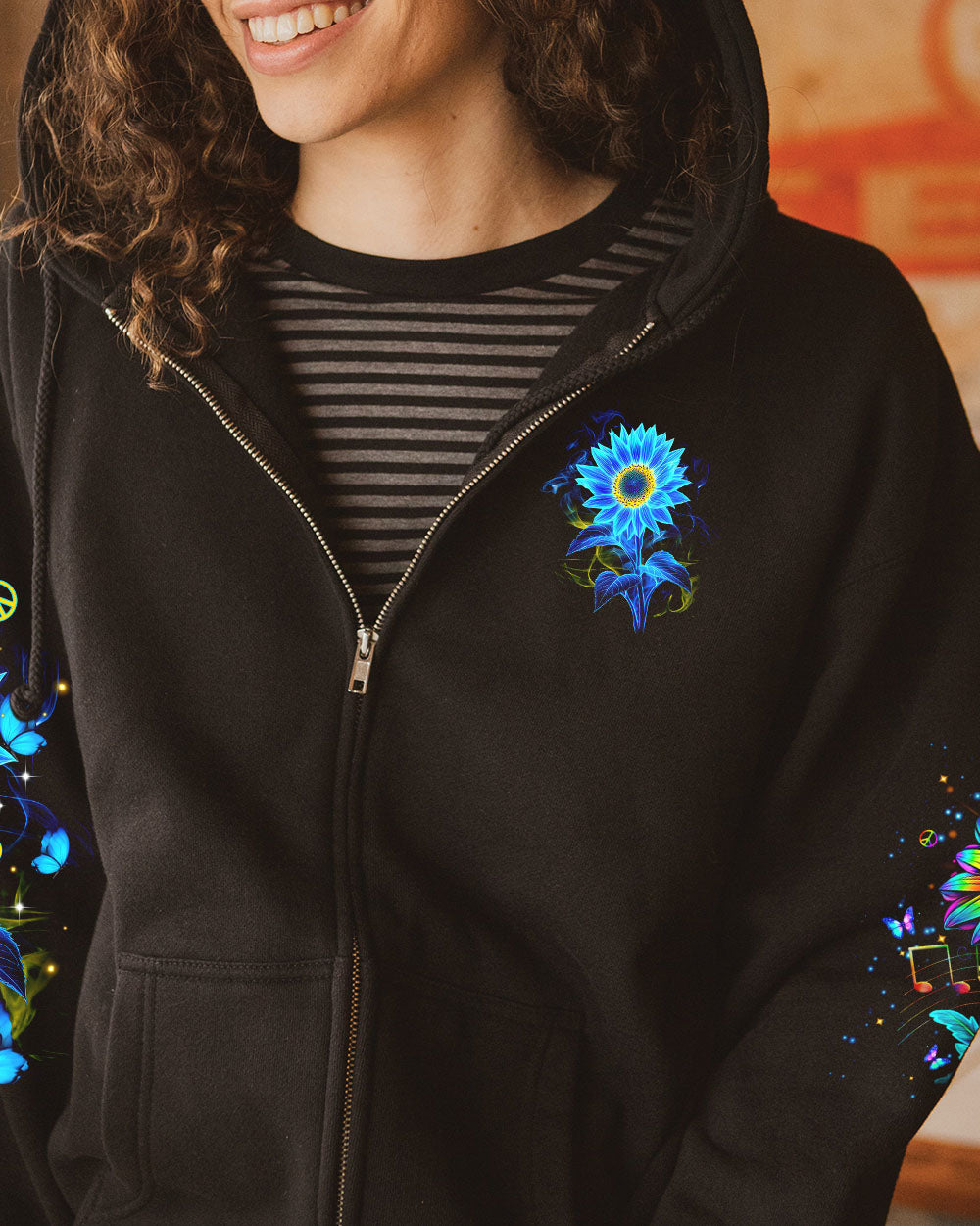 HIPPIE SOUL SUNFLOWER ALL OVER PRINT  - TLTR2802253