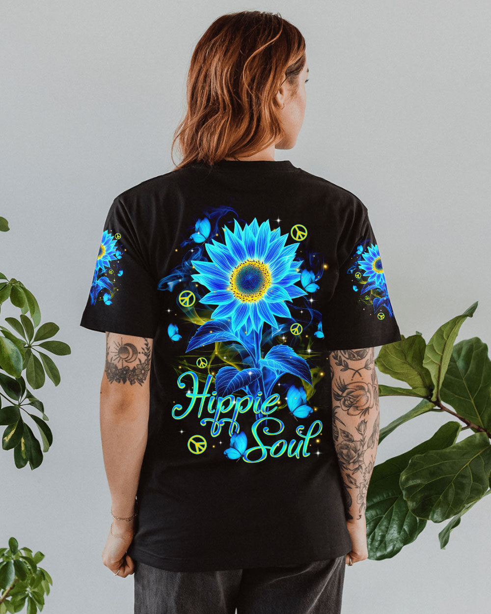 HIPPIE SOUL SUNFLOWER ALL OVER PRINT  - TLTR2802253