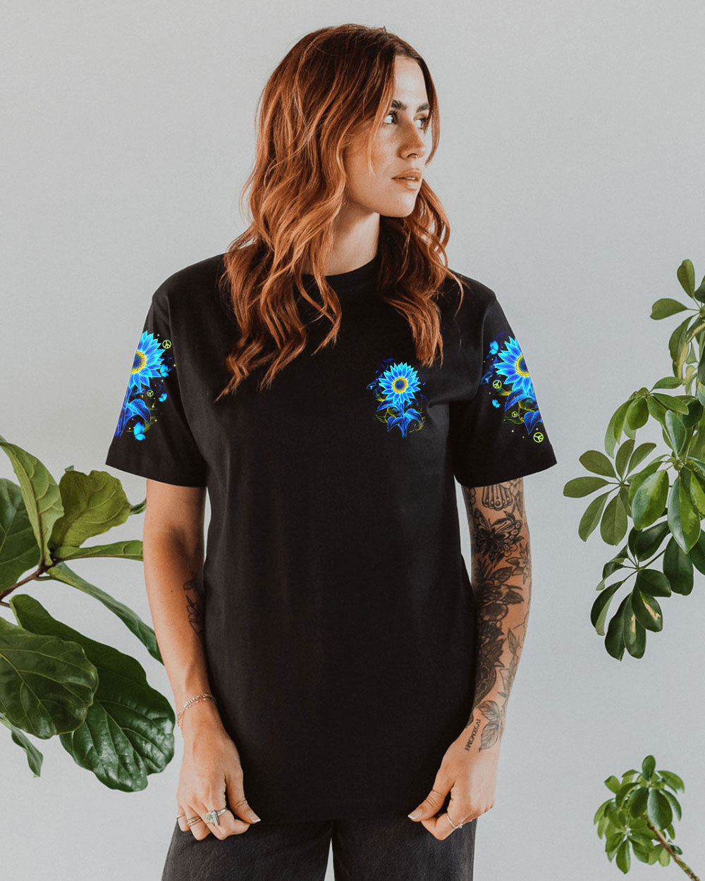 HIPPIE SOUL SUNFLOWER ALL OVER PRINT  - TLTR2802253
