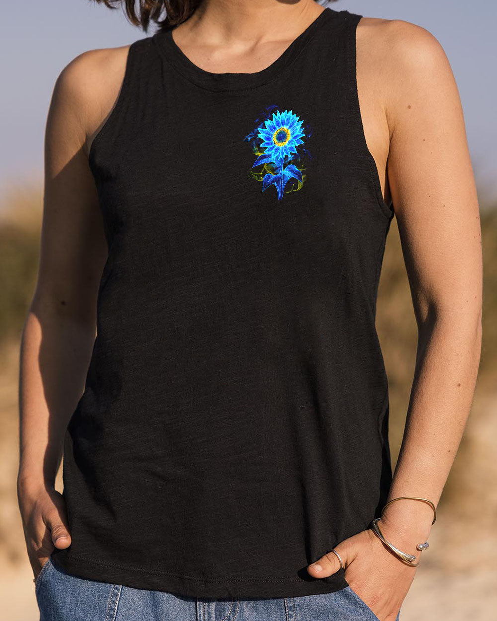 HIPPIE SOUL SUNFLOWER ALL OVER PRINT  - TLTR2802253