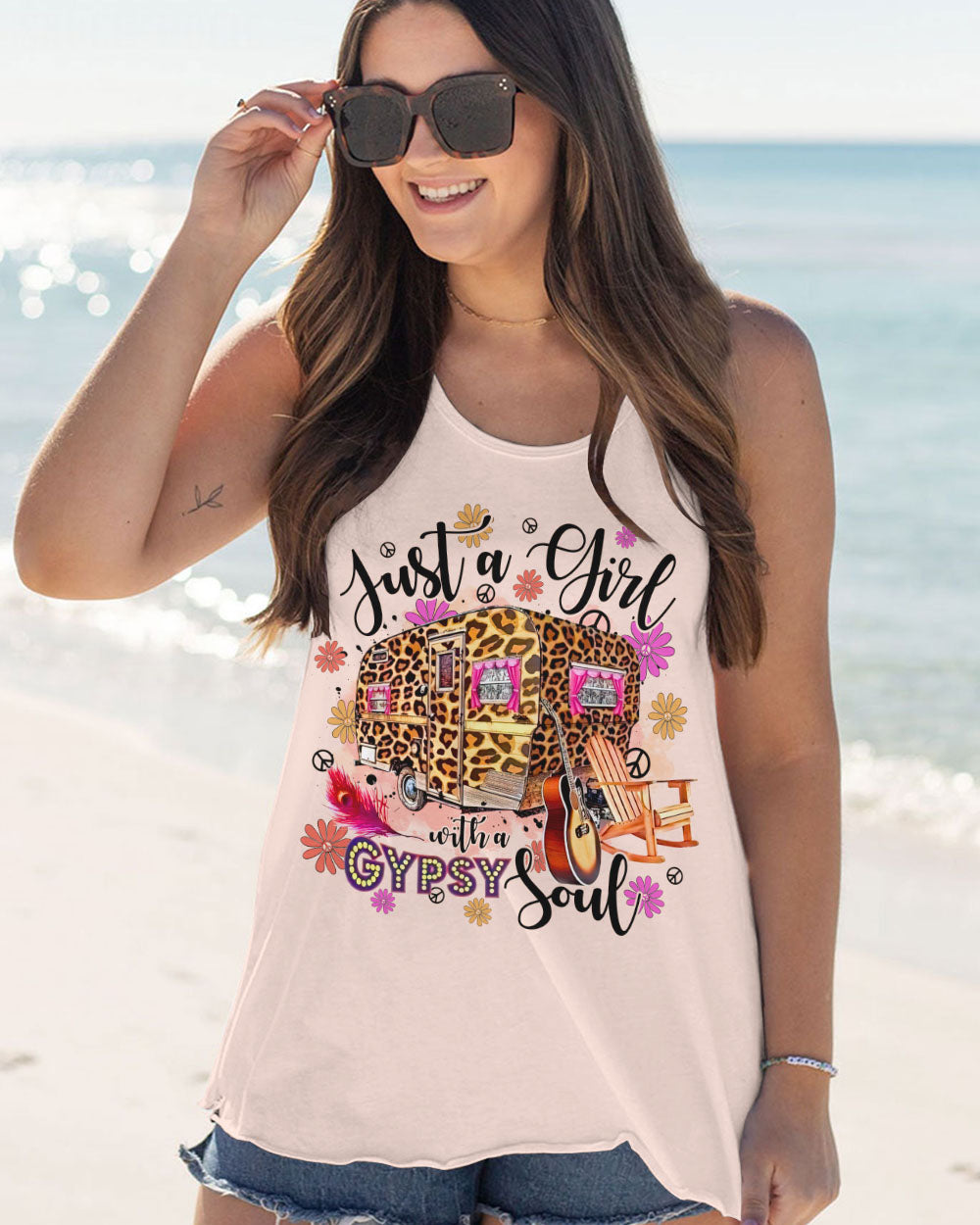 JUST A GIRL WITH A GYPSY SOUL ALL OVER PRINT - TLTR2806232