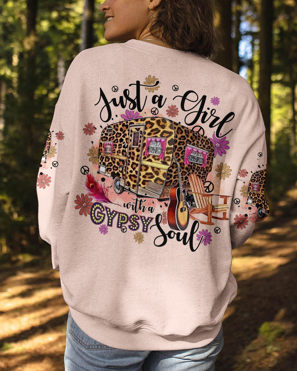 JUST A GIRL WITH A GYPSY SOUL ALL OVER PRINT - TLTR2806232
