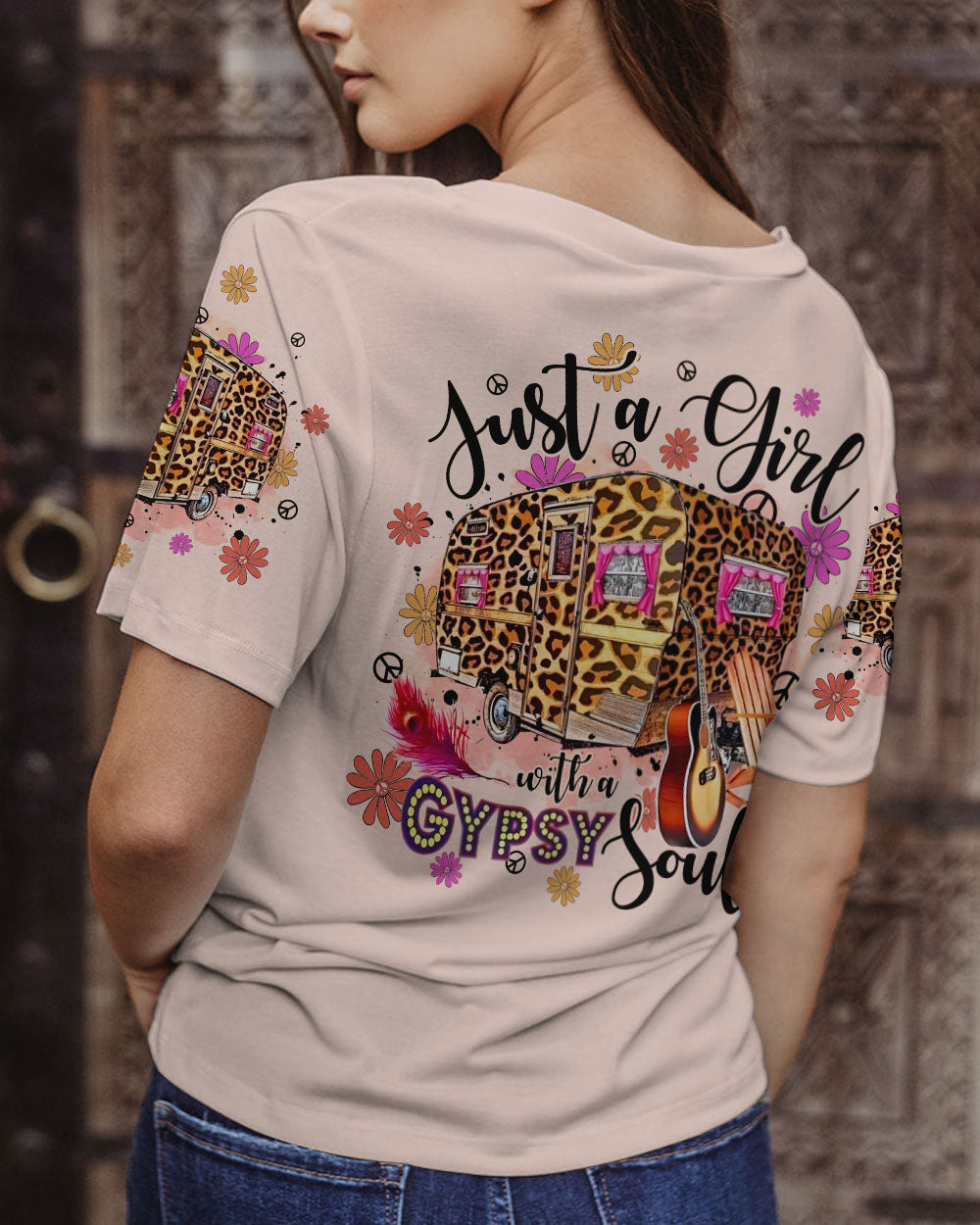 JUST A GIRL WITH A GYPSY SOUL ALL OVER PRINT - TLTR2806232