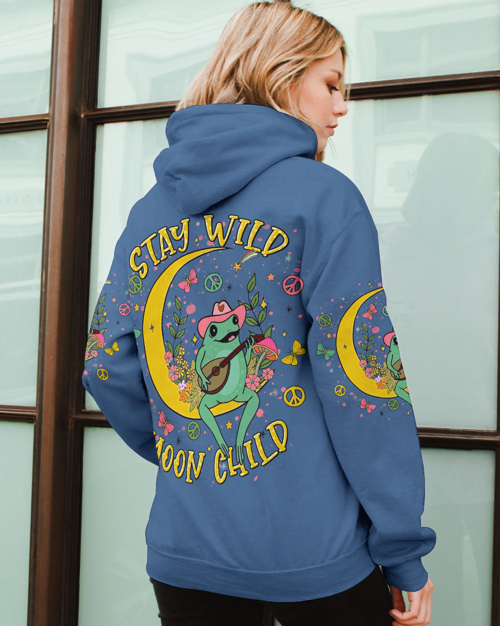 STAY WILD MOON CHILD FROG ALL OVER PRINT - TLTR2808244