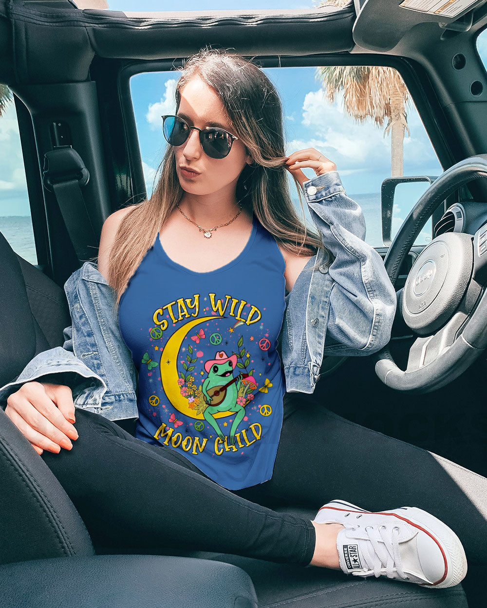 STAY WILD MOON CHILD FROG ALL OVER PRINT - TLTR2808244