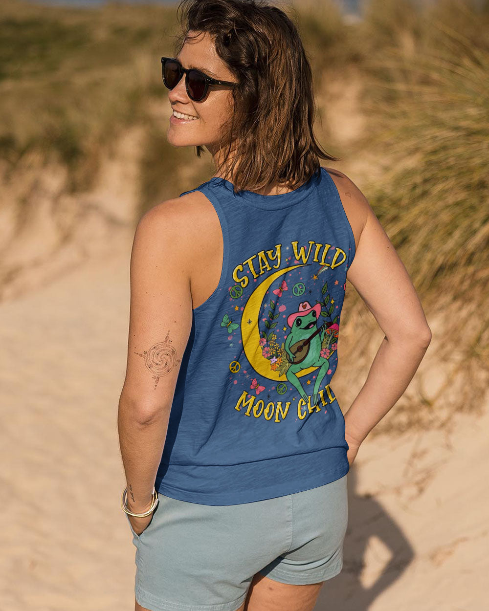 STAY WILD MOON CHILD FROG ALL OVER PRINT - TLTR2808244