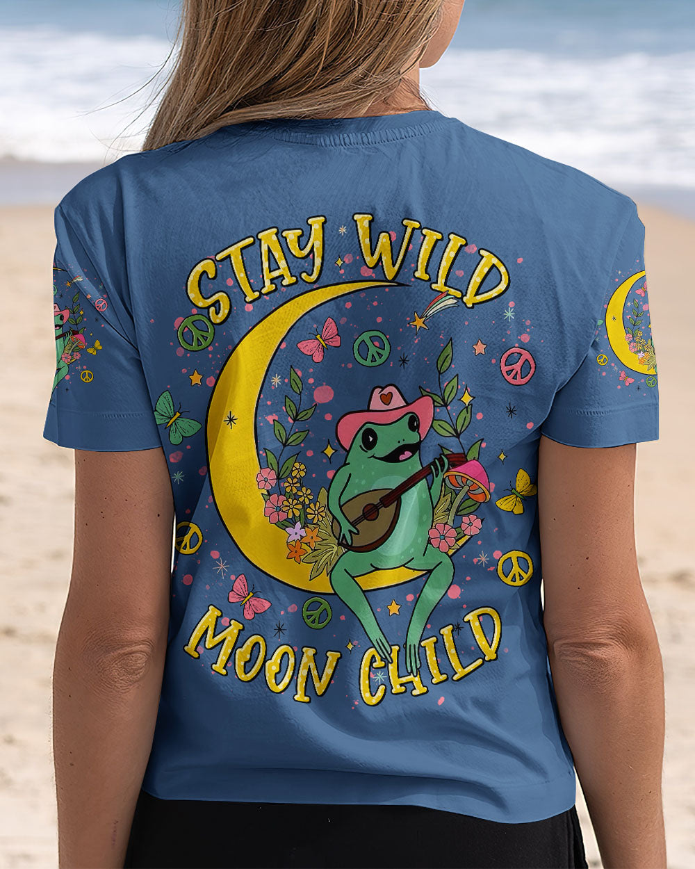 STAY WILD MOON CHILD FROG ALL OVER PRINT - TLTR2808244