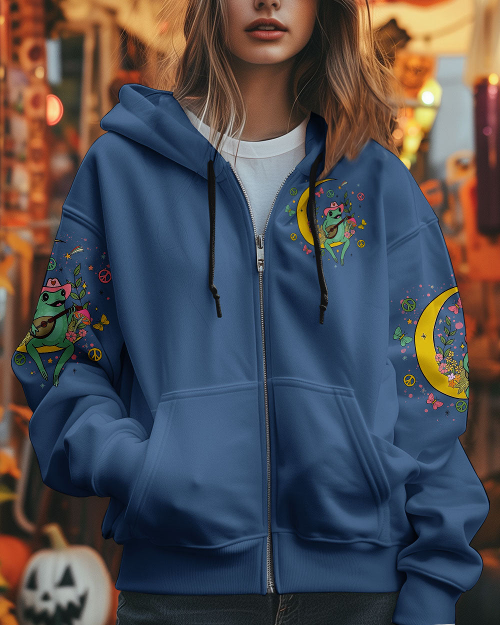 STAY WILD MOON CHILD FROG ALL OVER PRINT - TLTR2808244