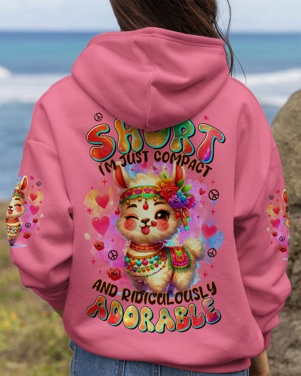 I'M NOT SHORT ALPACA ALL OVER PRINT - TLTR2808252