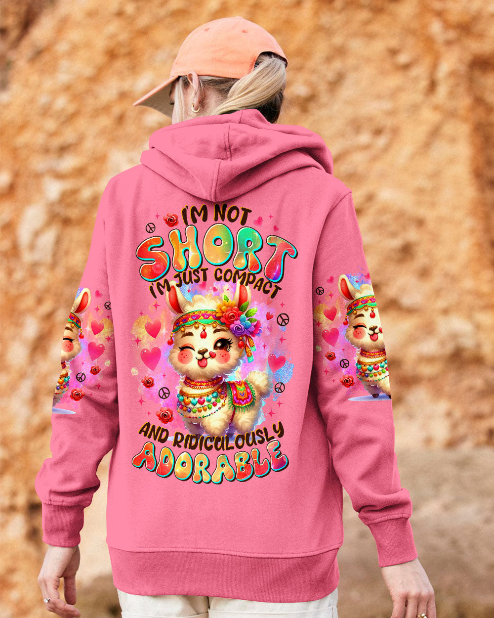 I'M NOT SHORT ALPACA ALL OVER PRINT - TLTR2808252