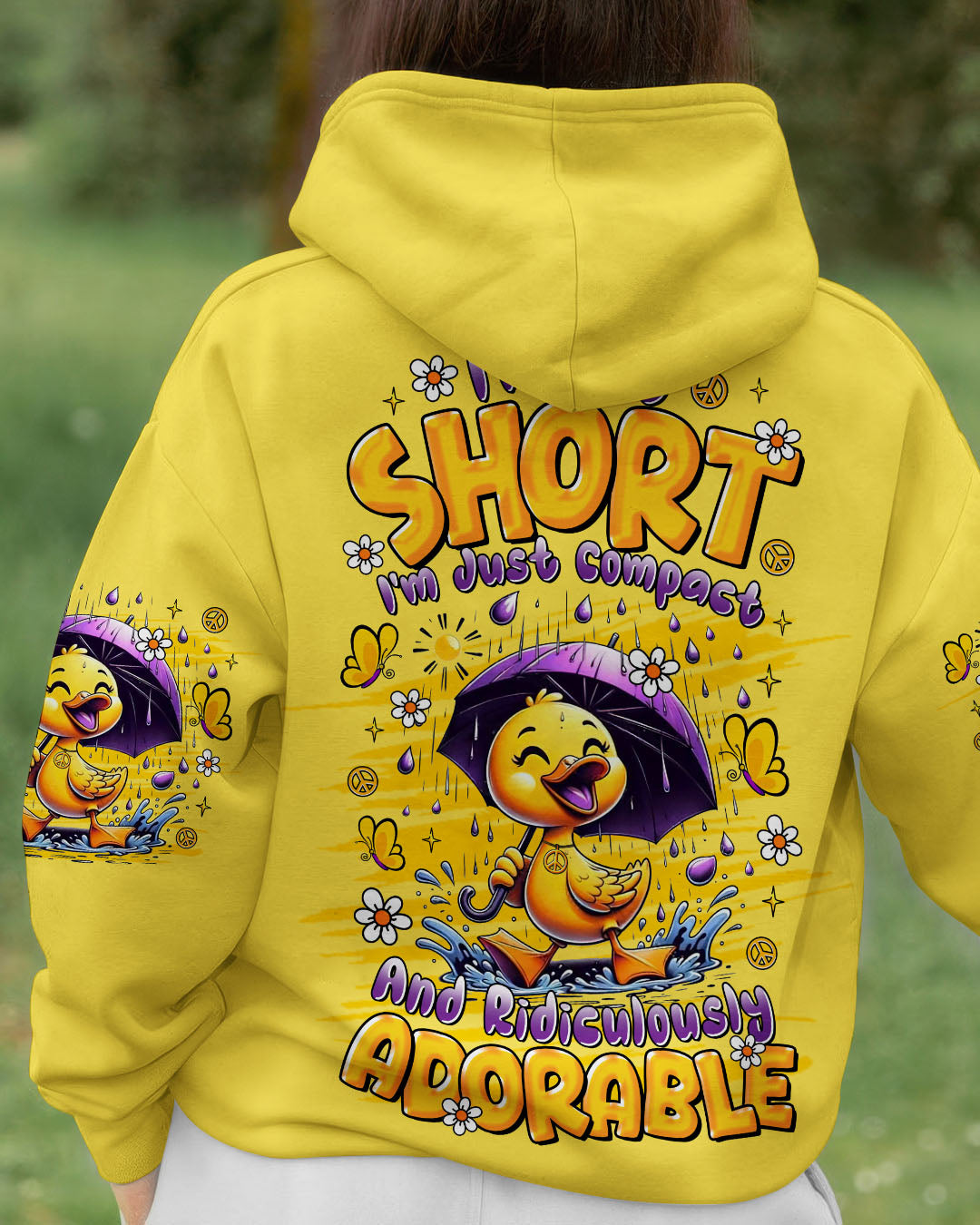 I'M NOT SHORT DUCK ALL OVER PRINT - TLTR2808253