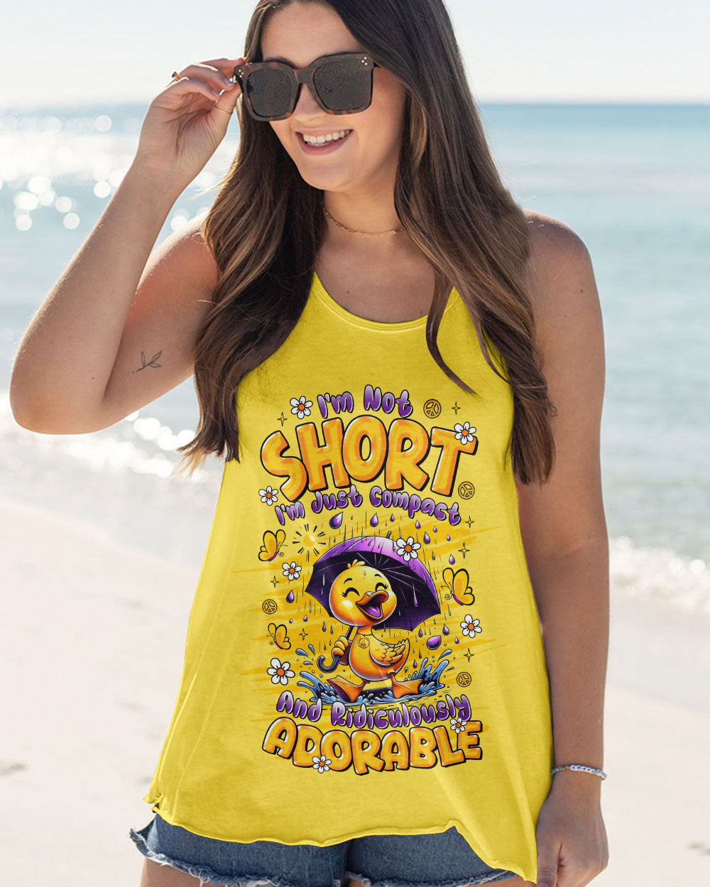 I'M NOT SHORT DUCK ALL OVER PRINT - TLTR2808253