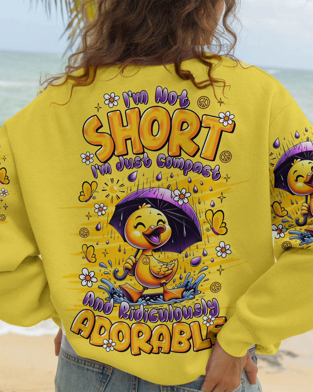 I'M NOT SHORT DUCK ALL OVER PRINT - TLTR2808253