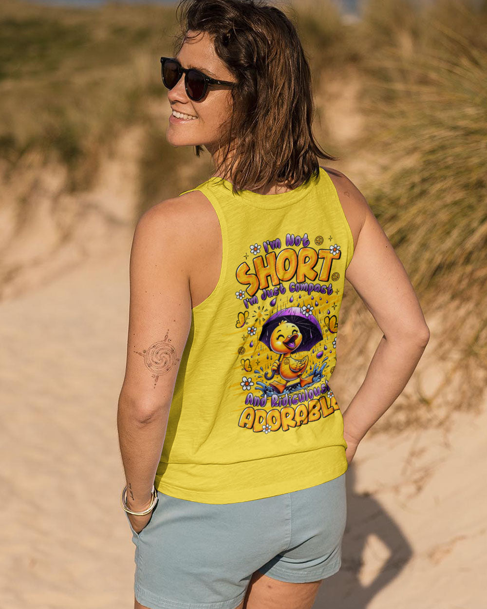 I'M NOT SHORT DUCK ALL OVER PRINT - TLTR2808253