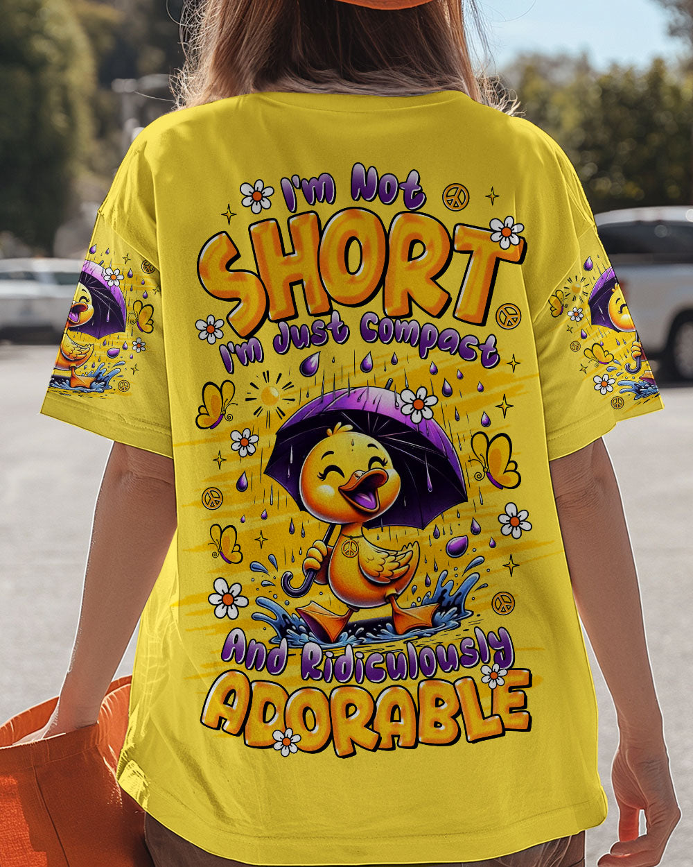 I'M NOT SHORT DUCK ALL OVER PRINT - TLTR2808253