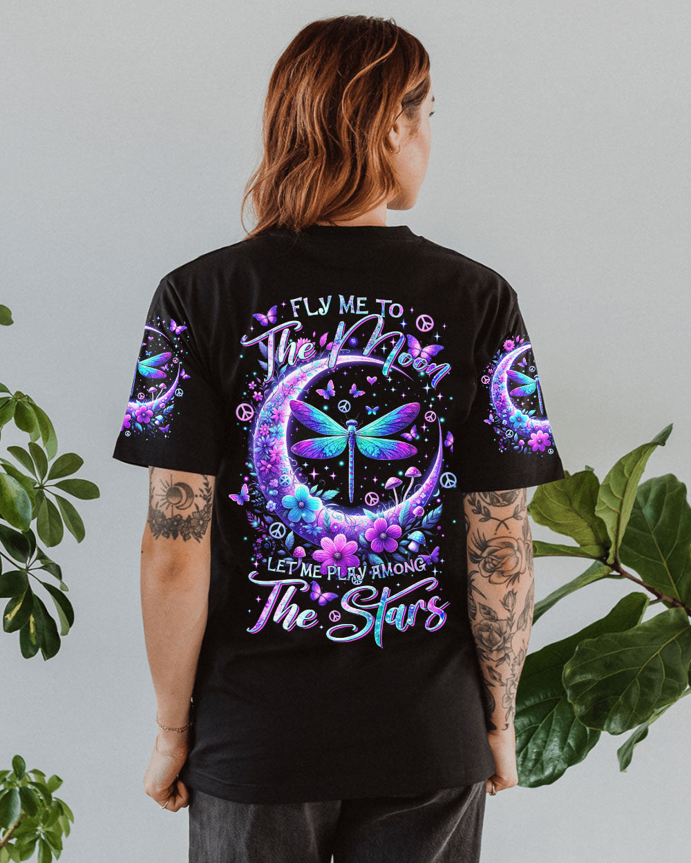 FLY ME TO THE MOON DRAGONFLY ALL OVER PRINT - TLTR2901245