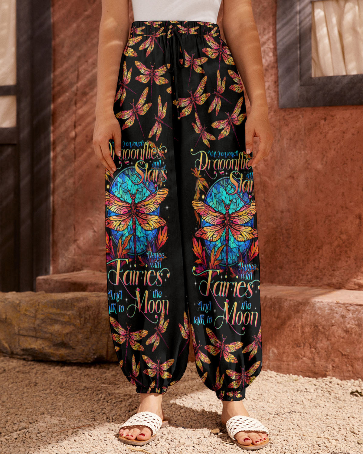 MAY YOU TOUCH DRAGONFLIES AND STARS ALL OVER PRINT - TLTR2905232
