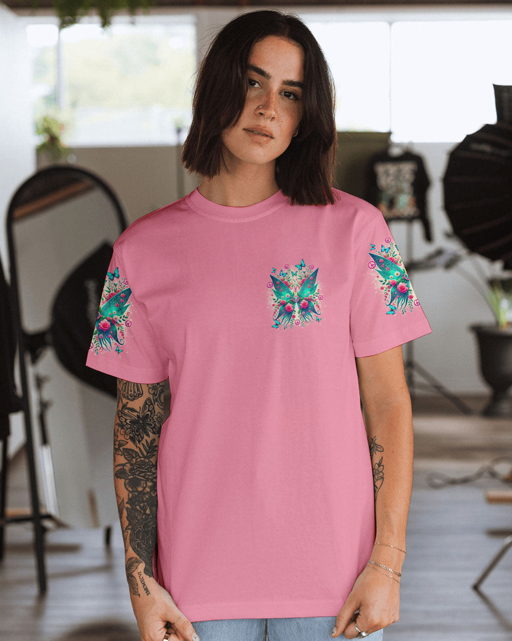 I BELIEVE THERE ARE ANGELS AMONG US WINGS ALL OVER PRINT - TLTR2907245