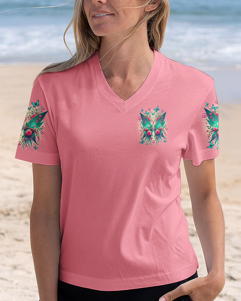 I BELIEVE THERE ARE ANGELS AMONG US WINGS ALL OVER PRINT - TLTR2907245