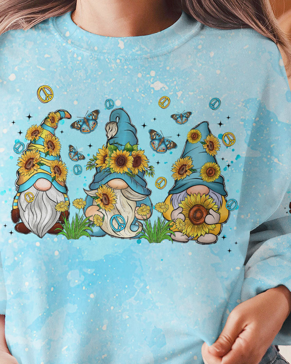 BE YOU THE WORLD WILL ADJUST GNOME ALL OVER PRINT - TLTR2908231