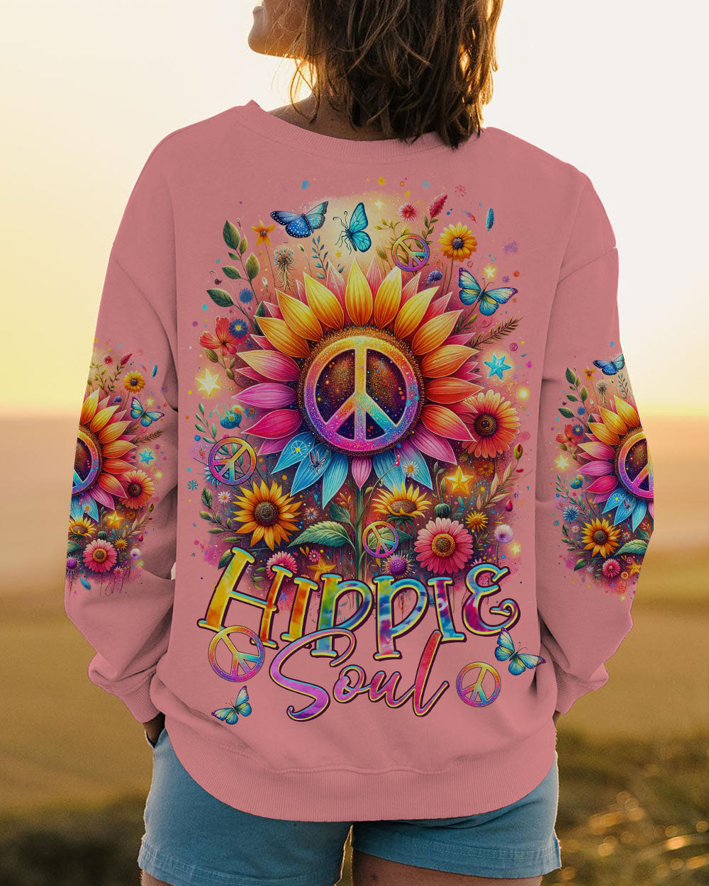 HIPPIE SOUL SUNFLOWER ALL OVER PRINT - TLTR2912233